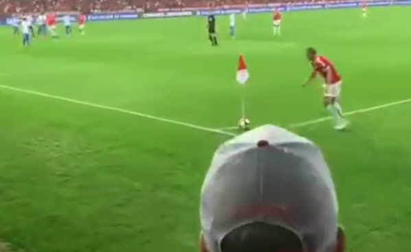 D'Ale apressado e galera empolgada: o gol de Moledo pelos olhos do torcedor D'Ale