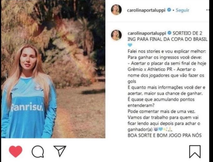 Ingressos para a final? Athletico e zagueiro do Inter tiram onda com filha de Renato Renato