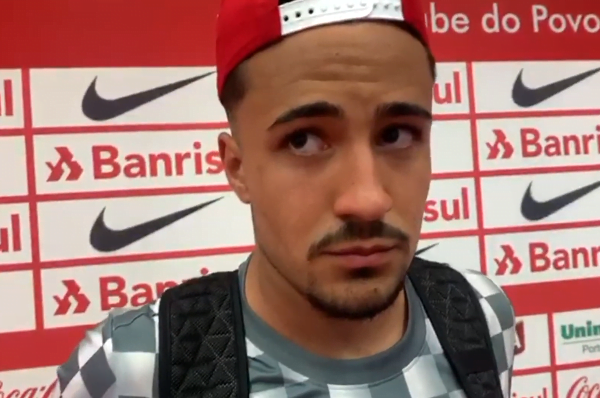 Heitor fala sobre Inter 1x1 Palmeiras: "Não entendi as vaias" Heitor