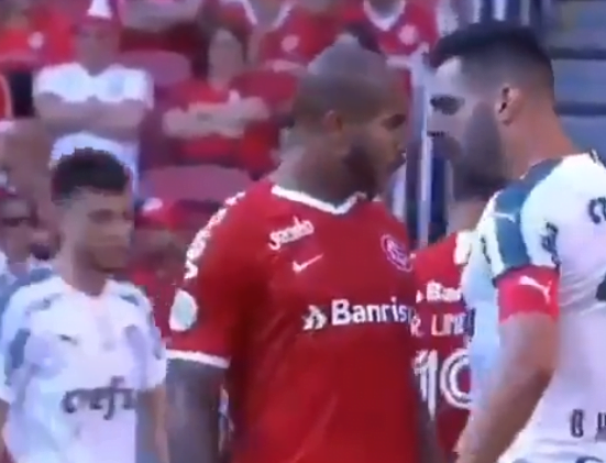 Patrick age como "segurança" e briga com Bruno Henrique em defesa de gandula Patrick