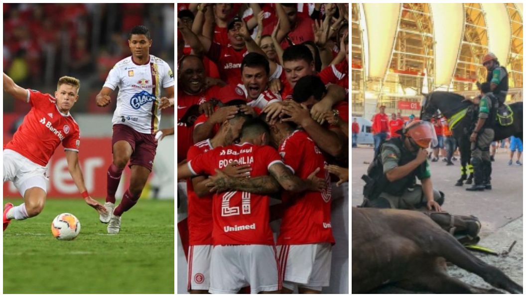 Resposta na web, dente torto e comoção por animal: o outro lado da vitória do Inter Inter