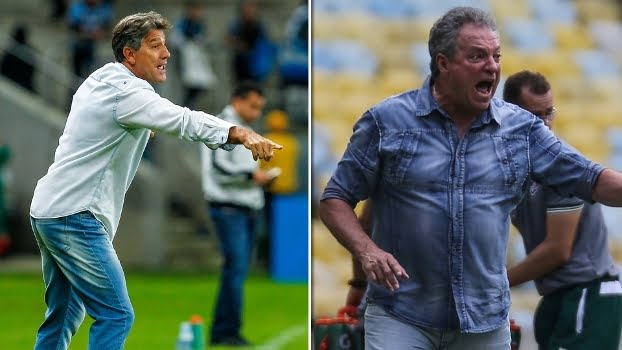 Humorista grava vídeo hilário e monta "discussão" de Renato Gaúcho e Abel Abel
