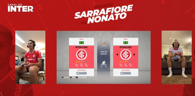 "Vai ter que treinar mais": veja como foi o desafio de FIFA 20 entre Sarrafiore e Nonato Fifa