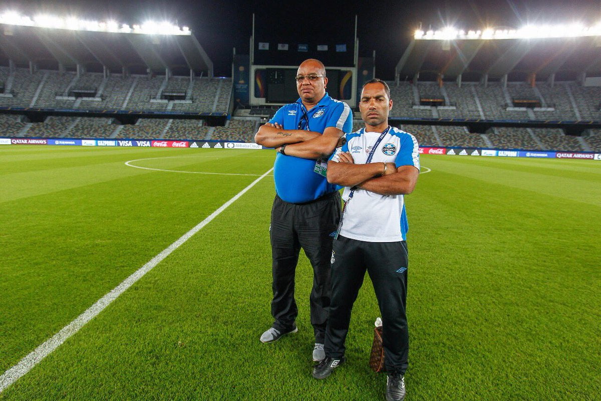 Segurança do Grêmio recebe alta e agradece carinho: "Não tinha a dimensão que sou importante" Fernandão