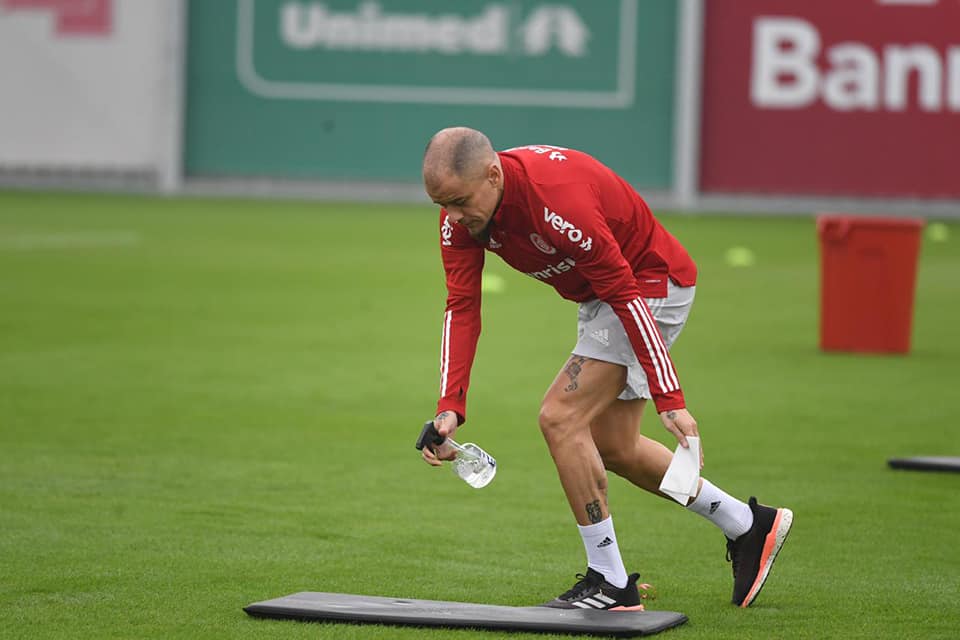 Inter é o primeiro clube da Série A a retomar atividades; veja fotos e saiba detalhes do treino Inter