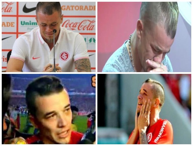 Pura emoção: relembre cinco vezes que D'Alessandro chorou pelo Inter D'Alessandro