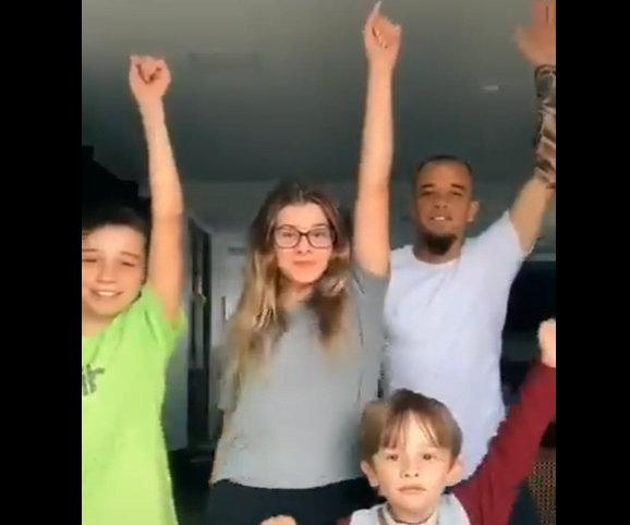 O melhor vídeo de hoje: veja D'Alessandro dançando com os filhos no TikTok D'Alessandro