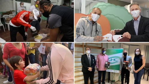 Referência em gestos de solidariedade, D'Ale faz doações para auxiliar profissionais da saúde D'Alessandro