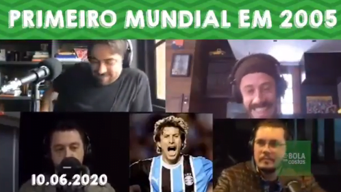Jornalista identificado com o Grêmio admite que o "primeiro Mundial" foi em 2005 Mundial