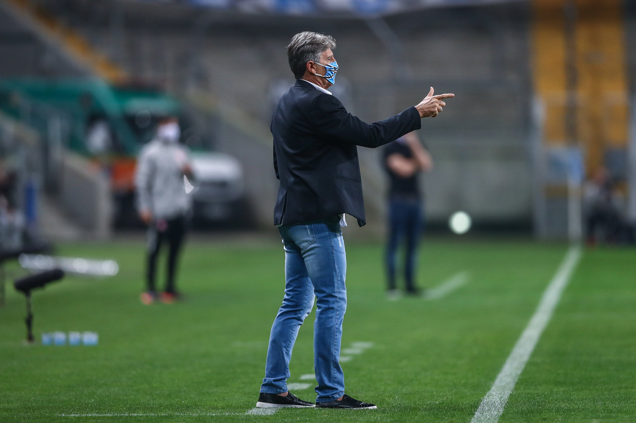 Everton, Ferreira, Pepê, Diego Souza... Renato fala sobre vários jogadores após vitória contra o Caxias Renato