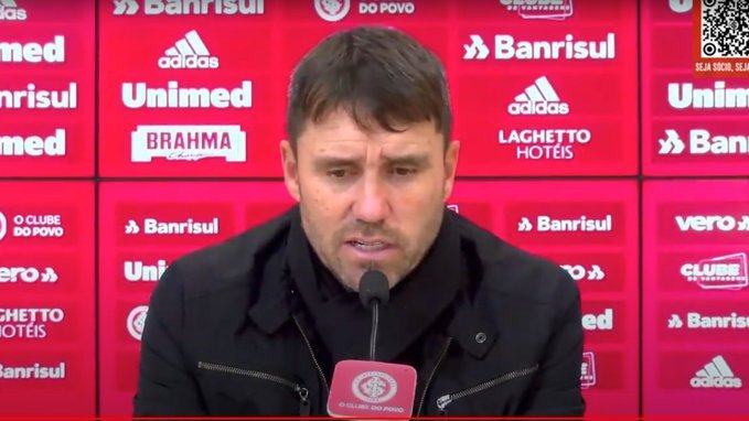 Coudet justifica Musto, diz que Inter melhorou "imagem" e projeta novo aproveitamento de D'Alessandro Coudet
