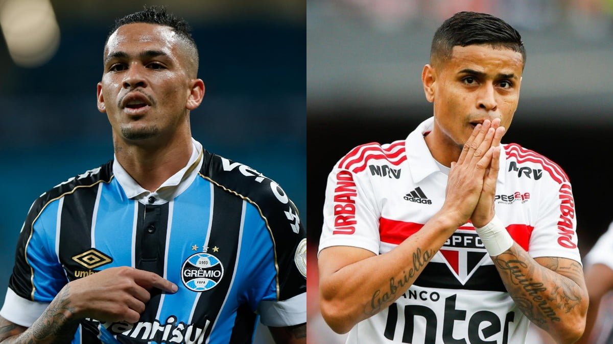 Grêmio e São Paulo acertam troca definitiva entre Luciano e Everton; veja os moldes da negociação Luciano