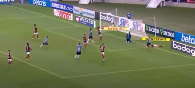 Confira os gols da partida entre Flamengo x Grêmio pelo Brasileirão Pepê