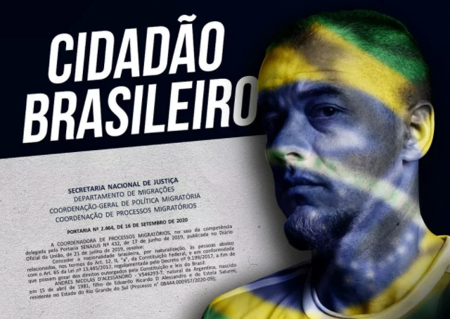 Perto dos 500 jogos pelo Inter, D'Alessandro recebe cidadania brasileira: "Dia especial na minha vida" D'Alessandro