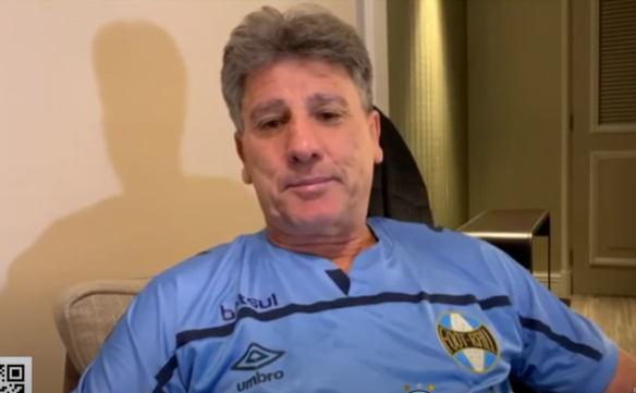 O que disse Renato Portaluppi sobre o aniversário do Grêmio durante a live desta terça Renato