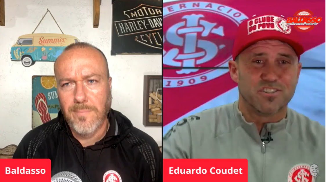 Sistema azul? Coudet comenta suposto favorecimento ao rival e volta a opinar sobre imprensa gaúcha Coudet
