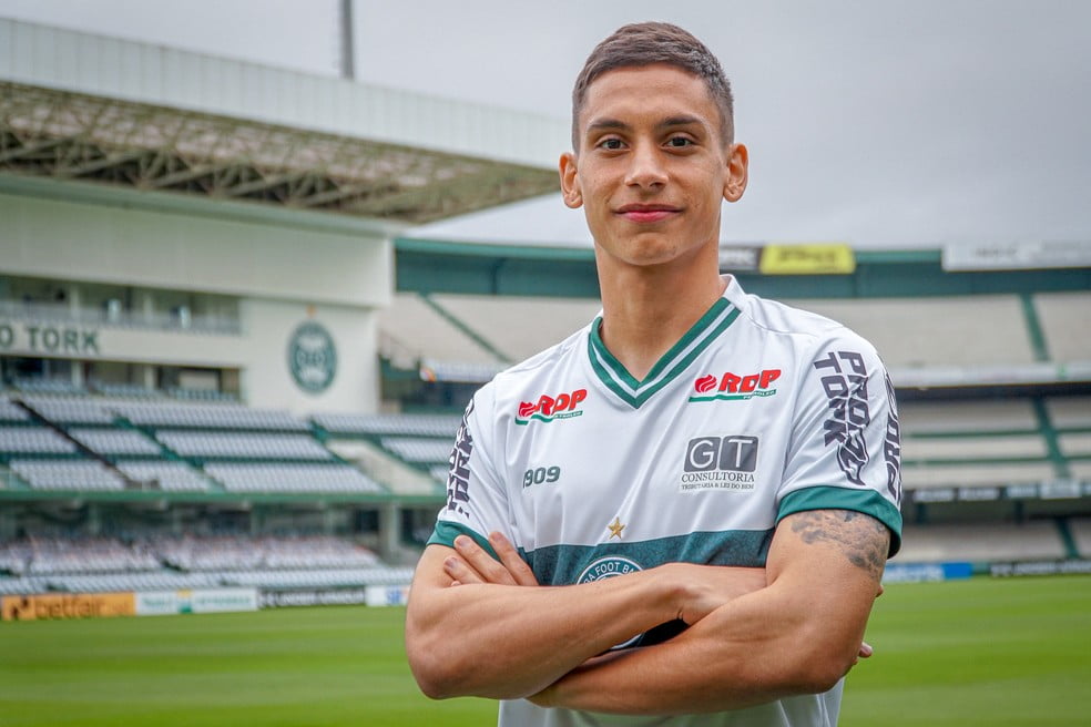 Emprestado pelo Inter, Sarrafiore explica escolha pelo Coritiba e dá primeiras declarações no novo clube Sarrafiore