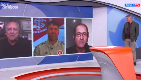 Muricy tenta se apresentar, mas Coudet mostra respeito e humildade: "Como não vou te conhecer?" Coudet