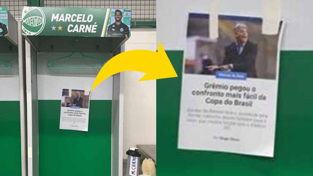 Confronto mais fácil? Reportagem é usada pelo Juventude como motivação contra o Grêmio, diz site Juventude
