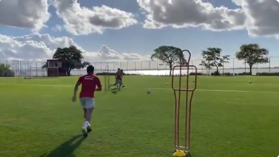 Torcedores do Inter reclamam da "intensidade" de treino após clube divulgar vídeo; assista Inter