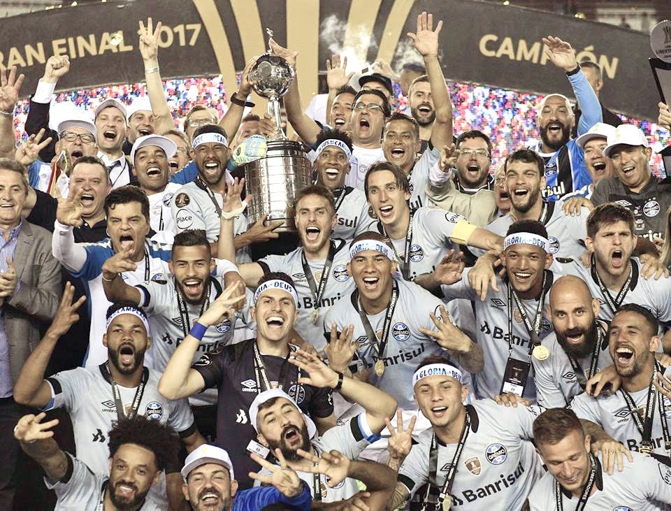 Três anos do tri da América: jovens do Grêmio relembram onde estavam no jogo do título Grêmio