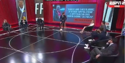 Vídeo mostra jornalistas argentinos dando risada de declaração de Abel sobre desconhecer elenco do Inter Abel Braga