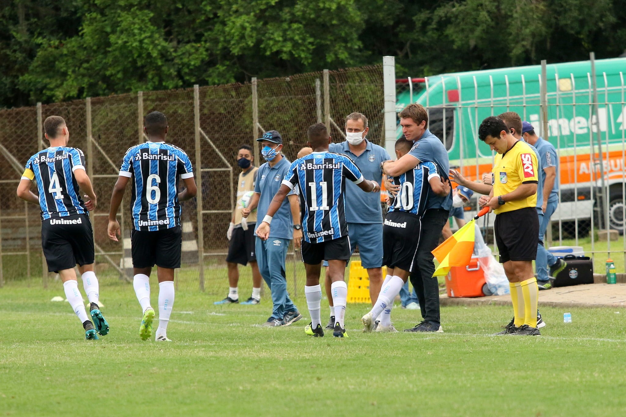 De pé em pé: golaços do time sub-23 do Grêmio chamam a atenção e indicam filosofia de jogo da base Grêmio