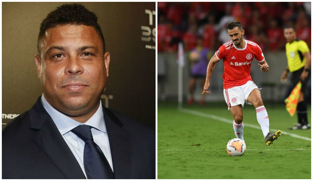 Ronaldo Fenômeno escala lateral-esquerdo colorado Uendel em seleção ideal da Libertadores de 2020 Ronaldo