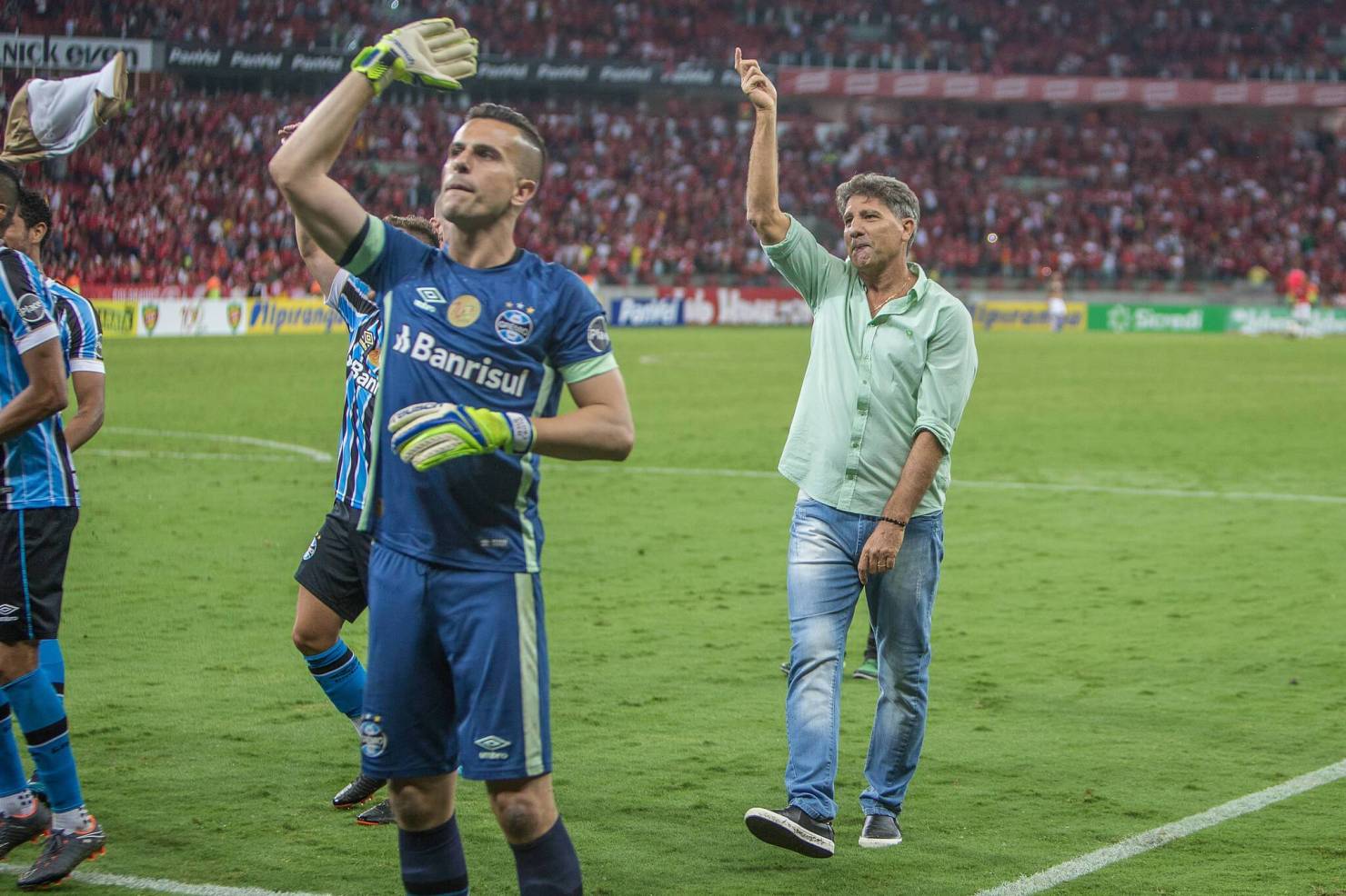 Ídolo do Grêmio, Marcelo Grohe mira novo clássico e faz postagem relembrando o Gre-Nal dos 5x0: "Inesquecível" Grohe