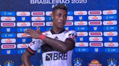 Bruno Henrique se irrita com critérios de arbitragem e menciona jogo do Inter: "Foi sem querer, mas marcaram" Bruno Henrique
