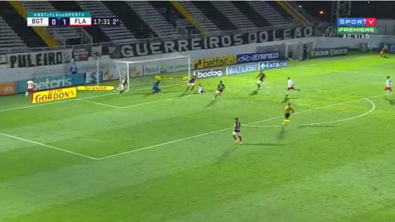 Ex-colorado marca para o Bragantino, e Flamengo não ultrapassa Inter com empate; veja os gols Bragantino
