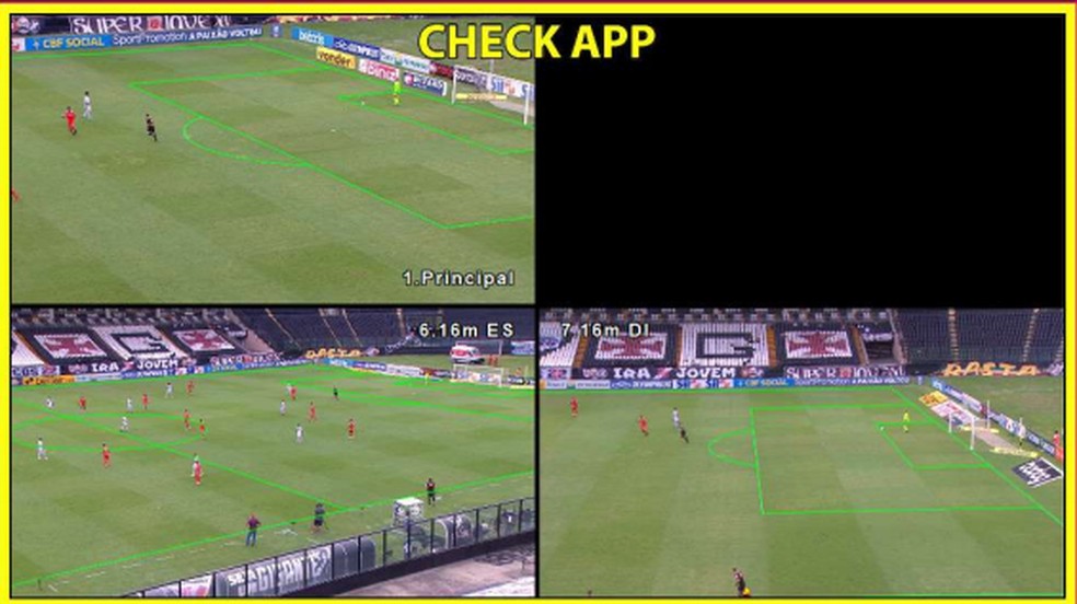 Empresa responsável pela tecnologia explica como o VAR ficou "descalibrado" em Vasco x Inter Inter