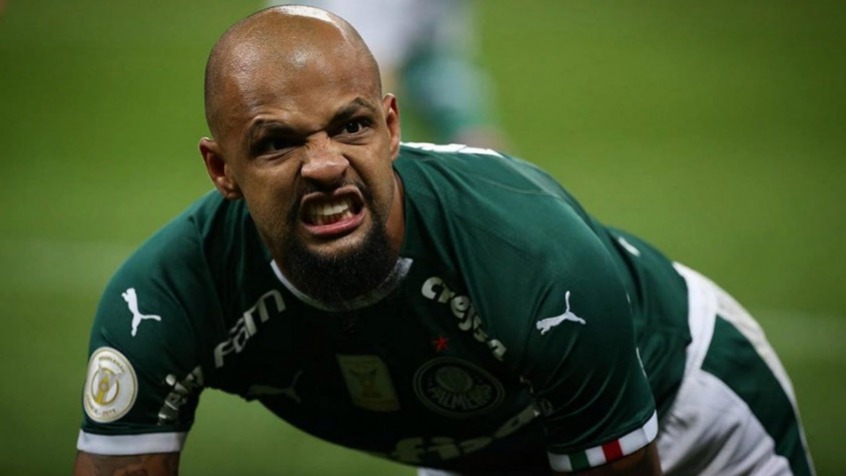 Felipe Melo admite momento delicado do Palmeiras e mostra que vem acompanhando o Inter: "Criou, soube sofrer... é jogo difícil" Felipe Melo