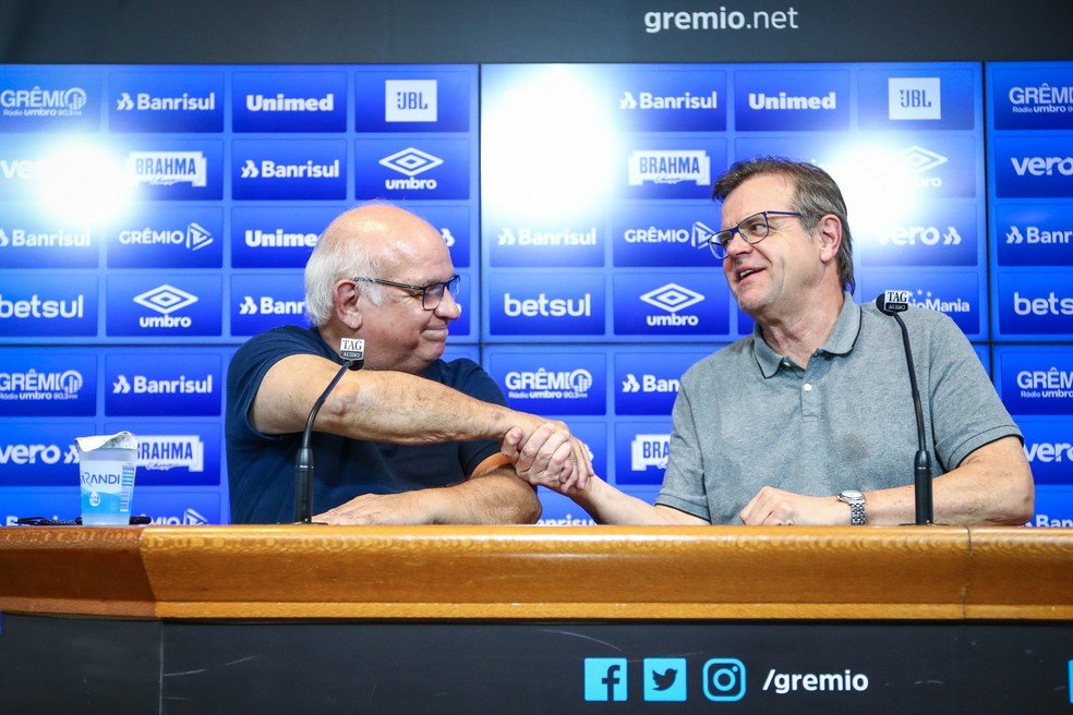Tiago Nunes, reforços, títulos, base, Renato... 10 informações passadas pelo novo vice de futebol do Grêmio Grêmio