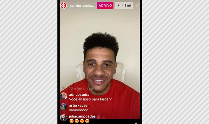 Taison revela posição que prefere atuar, fala de D'Alessandro e faz mistério sobre número da camisa: "Sei, mas não sei" Taison