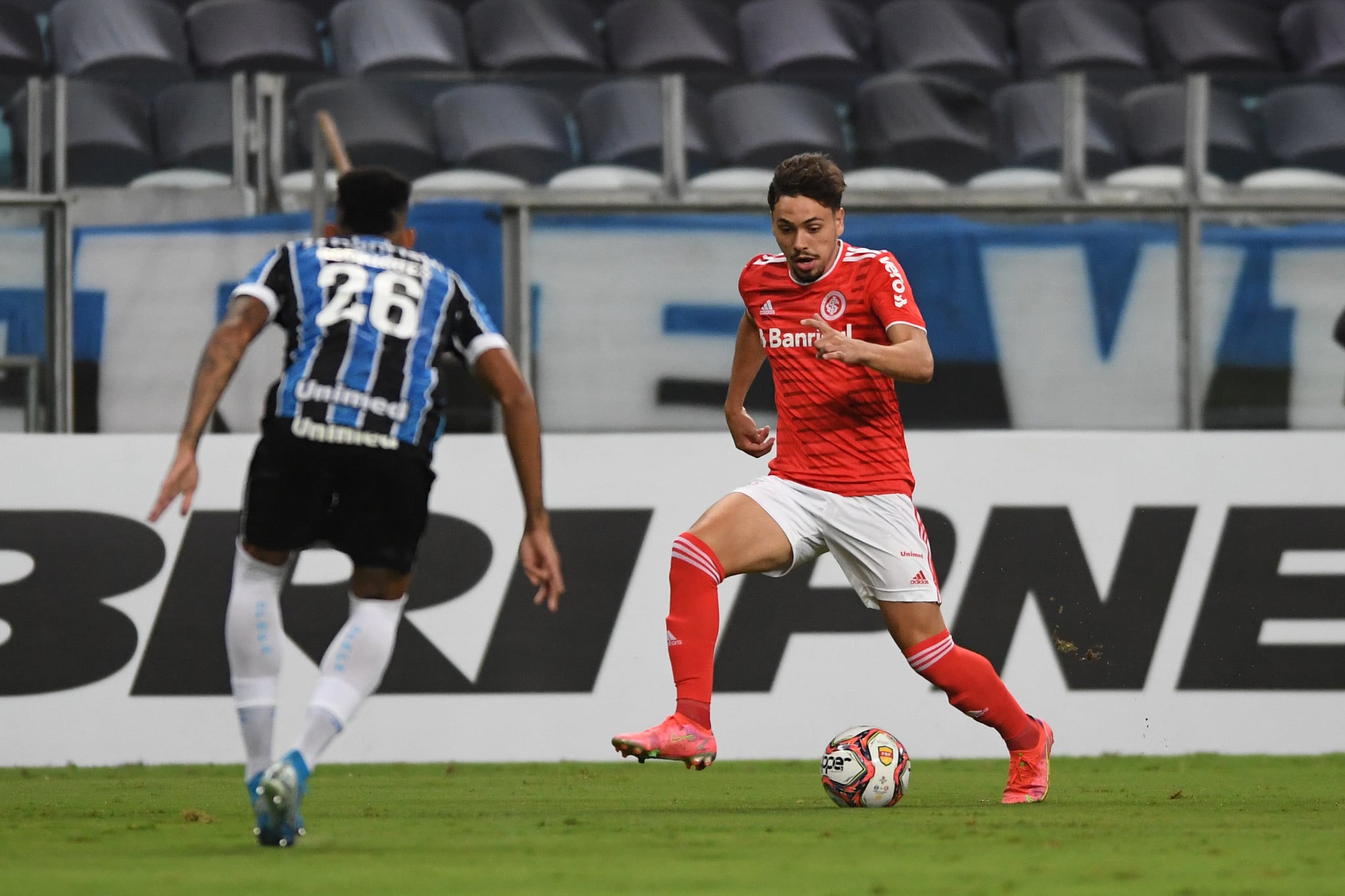Inter encara com naturalidade a classificação do Grêmio à final estadual: "Estamos preparados para qualquer adversário" Internacional