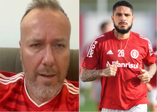 Baldasso reclama de "escândalo" e "crise" gerada por Guerrero no Inter: "Não venha encher o saco" Guerrero