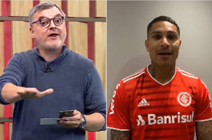 Meneghetti vê Inter se "curvando" a Guerrero e cita detalhe sobre vídeo: "Não publicou nas redes sociais dele" Guerrero