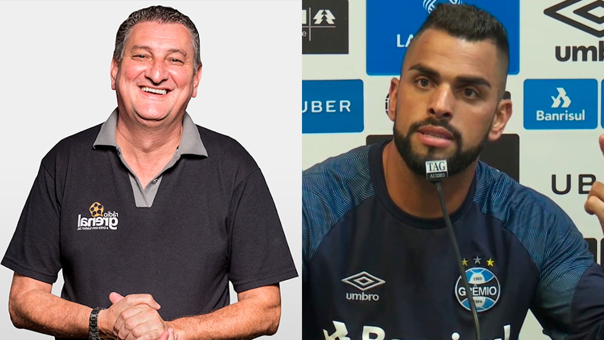 Alvo de Maicon, Reche grava vídeo, explica informação dada e deixa resposta: "Não vou baixar o nível" Maicon