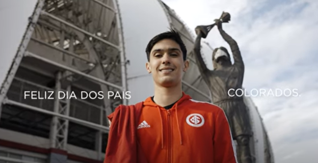 No Dia dos Pais, Inter publica vídeo com narração de Enzo, filho de Fernandão: "Me inspirou a amar esse clube" Enzo