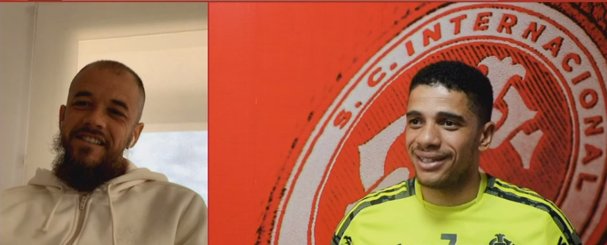 Taison relembra primeira "bronca" de D'Alessandro e se emociona ao falar do amigo: "Me fez ser o que sou hoje" Taison D'Alessandro