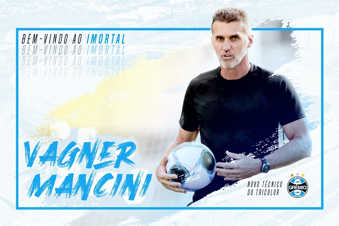 Tempo de contrato, membros da comissão e apresentação oficial: Grêmio anuncia a contratação de Vagner Mancini Vagner Mancini
