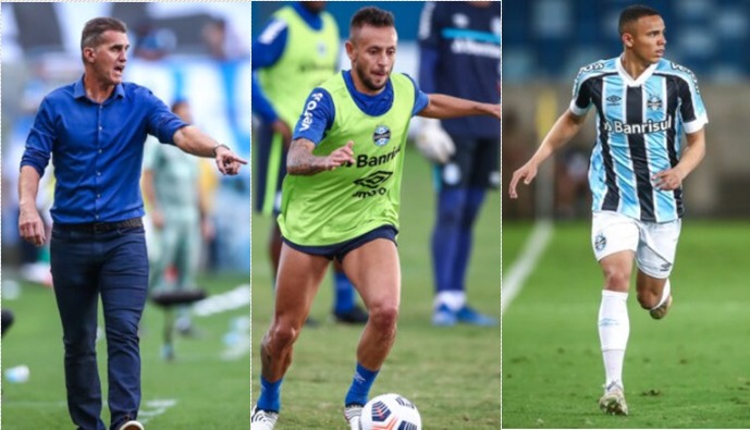 Mancini pretende fazer mudança de última hora no Grêmio e Rafinha começará a disputar posição com Vanderson Mancini