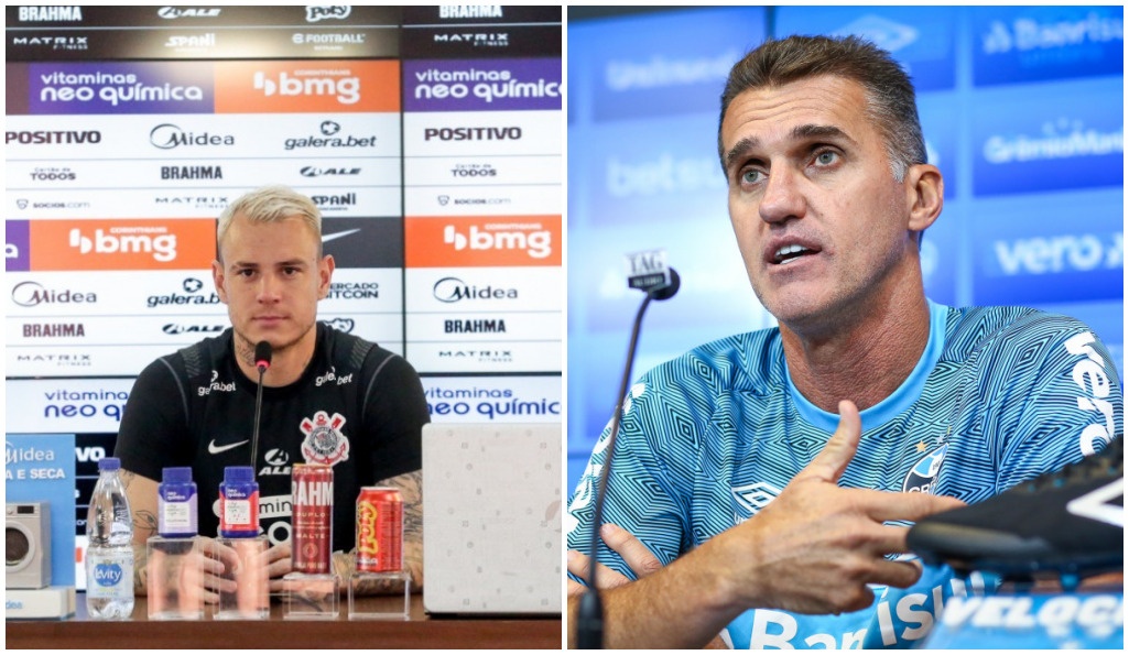 Róger Guedes repercute declaração de Mancini, defende torcida do Corinthians e admite que família toda torce para o Grêmio Róger Guedes