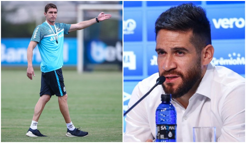 Demitidos do Grêmio, Thiago Gomes e Marcelo Oliveira se manifestam após decisão do clube: "Futebol é cheio de surpresas" Grêmio