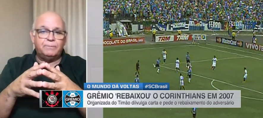 Preocupado, Bolzan diz que Grêmio tem boa relação com o Corinthians e afirma: "Não temos culpa sobre 2007" Bolzan