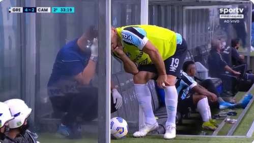 Vibração intensa de Churín mostra clima de tensão na Arena; Grêmio chegou a estar por um gol de se salvar Churín