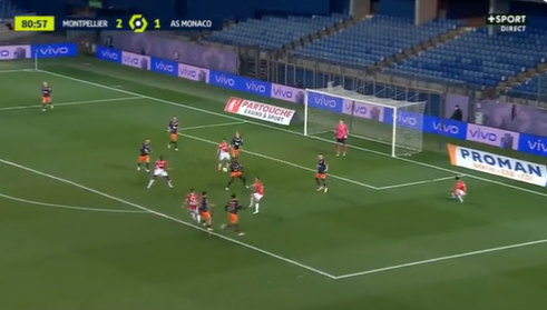 Sem deixar cair e de perna esquerda, Vanderson marca o primeiro gol com a camisa do Monaco; veja o lance Vanderson
