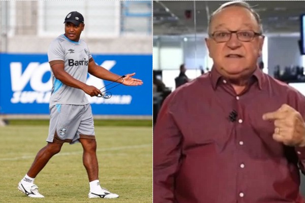 Pedro Ernesto faz alerta ao Grêmio sobre contratação de Roger e não avalia como boa solução: "Sem entusiasmo" Roger Pedro Ernesto