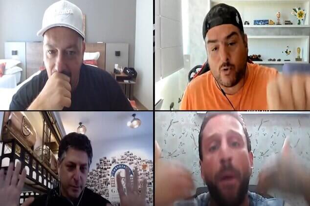 Jornalistas lembram trabalho de Abel no Inter, discutem após queda do Fluminense e perdem a linha: "Babaca, você é um m..." Abel